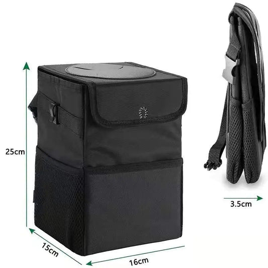 Foldable Car Trash Can & Storage Bin