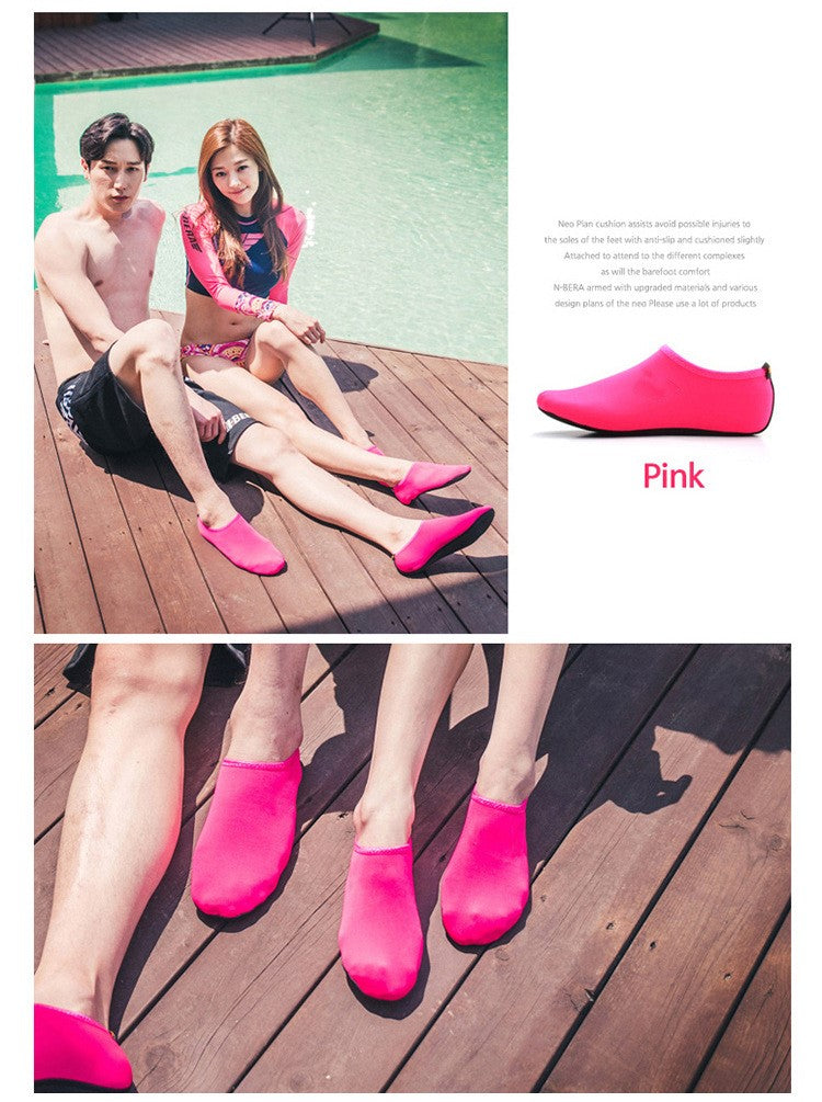 Breathable Anti-Cut Beach Socks & Non-Slip Water Shoes