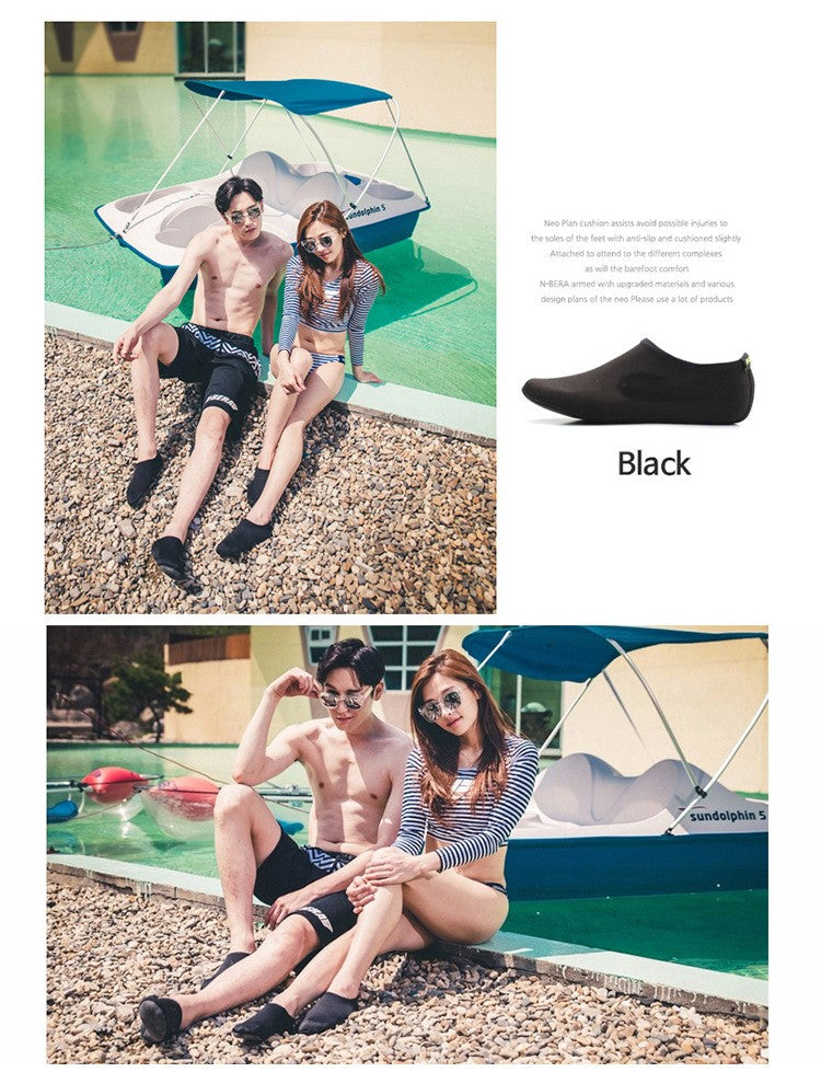 Breathable Anti-Cut Beach Socks & Non-Slip Water Shoes